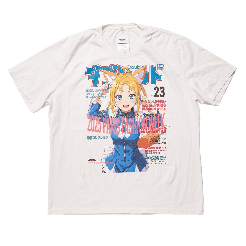 doublet - doublet 25SS ANIME PRINT T-SHIRT(25SS33CS370)FOX☆1月11