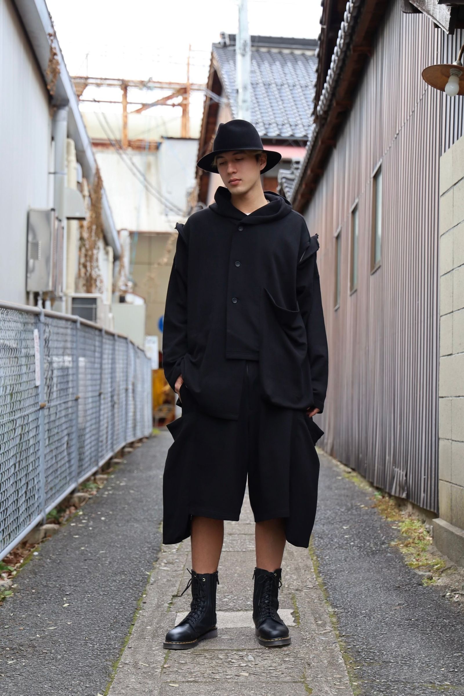 YOHJI YAMAMOTO POUR HOMME BIGポケットカーディガン セットアップ