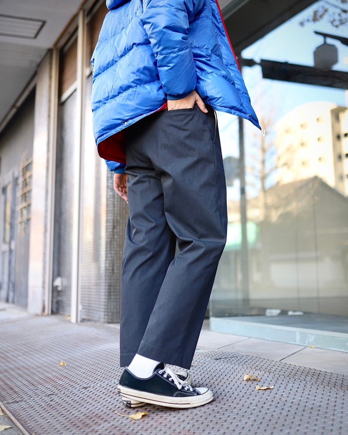 A.PRESSE - アプレッセ Work Chino Trousers (23AAP-04-22M)CHARCOAL
