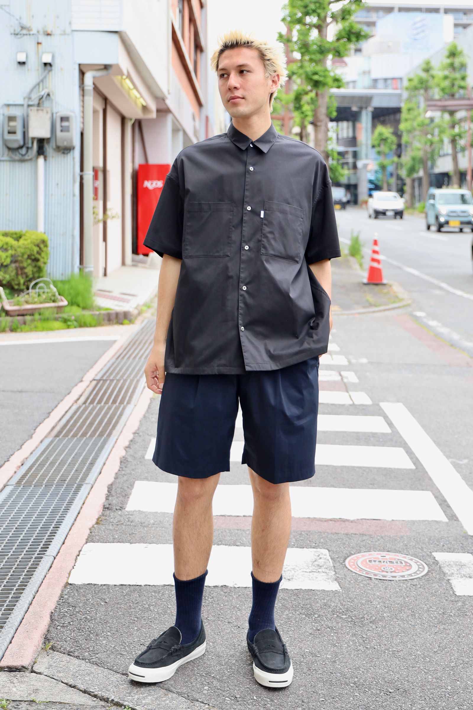 Graphpaper - グラフペーパー Solotex Twill Wide Chef Shorts(GM252