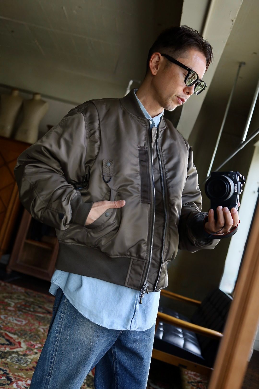 DAIWA PIER39 TECH 2WAY MA-1 DOWN JACKETスタイル.2025.10.29. | 7394