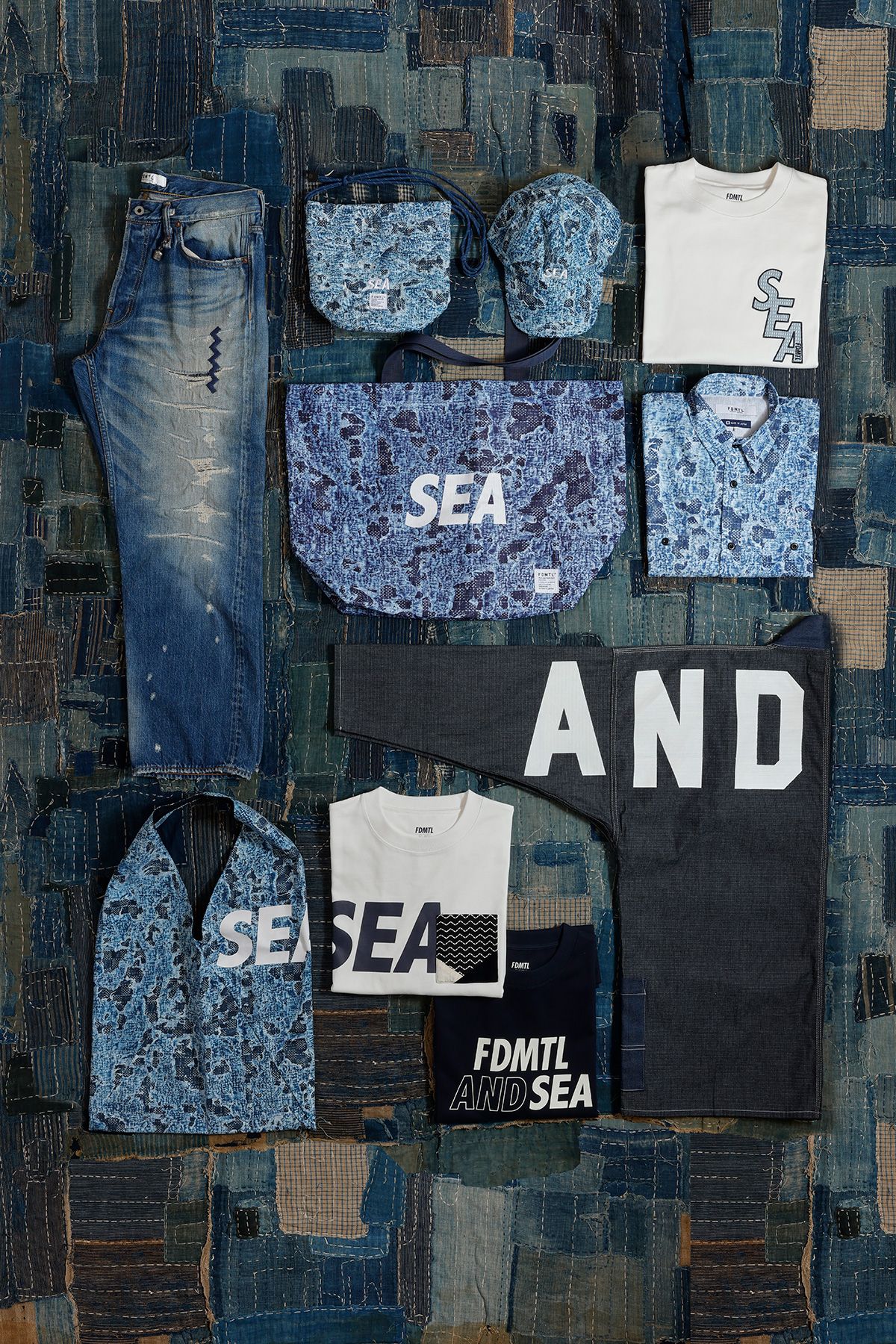 FDMTL × WIND AND SEAコラボレーション2024年10月5日(土)発売！ (店頭