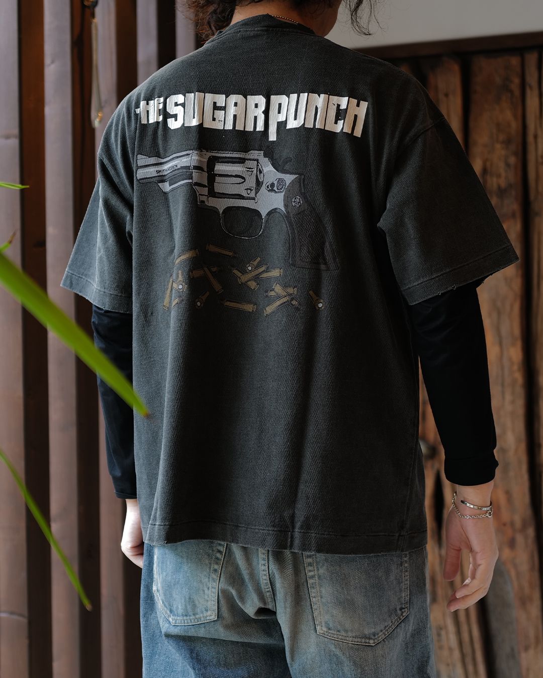THE SUGAR PUNCH - [LUPIN THE IIIRD] S/S T-Shirt (JIGEN) Black | River