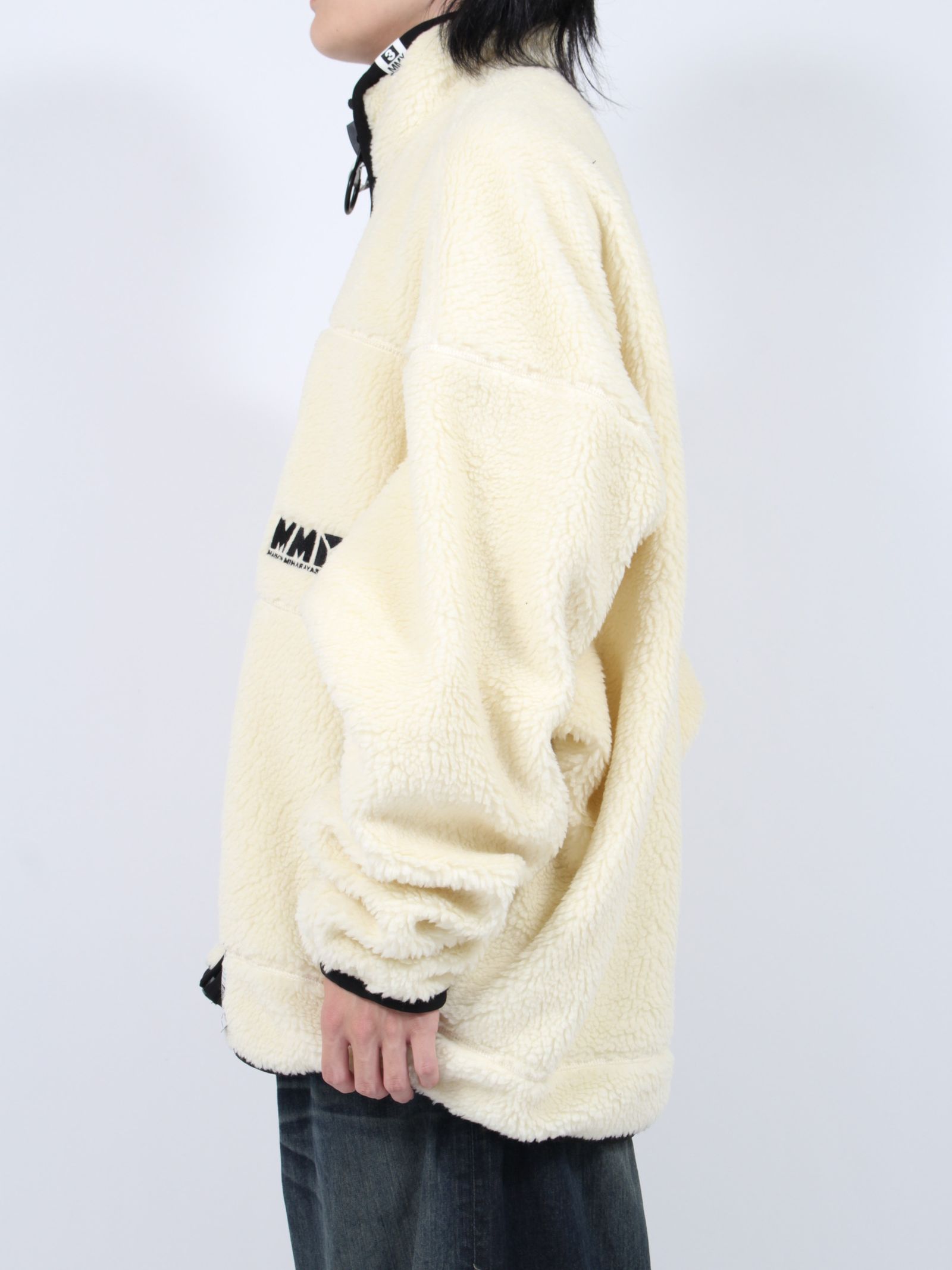 Maison MIHARA YASUHIRO - 【24AW】ワイド バック ボア ブルゾン