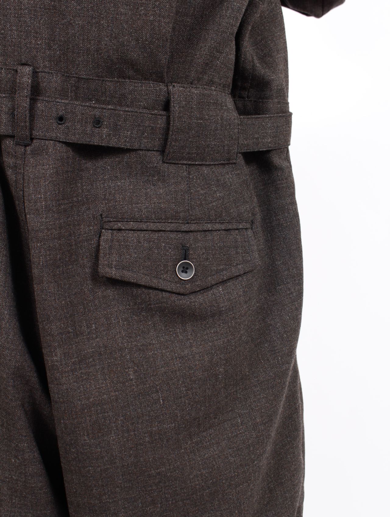 SUBLATIONS - 【26SS】ラフ ウール ジャンプスーツ / ROUGH WOOL