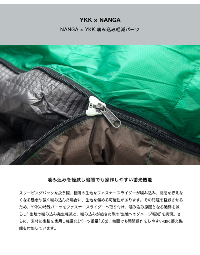 NANGA ナンガ 寝袋 シュラフ オーロラライト450DX レギュラーサイズ 日本製