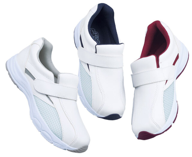 甲にジャストフィットする面ファスナータイプ