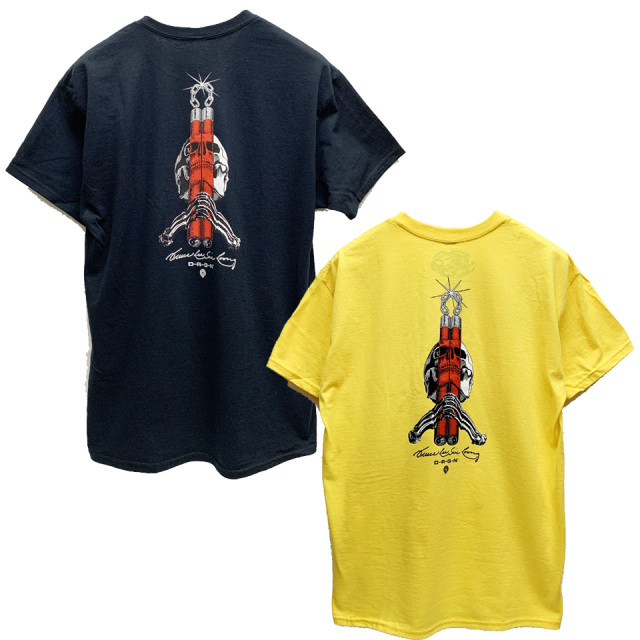 POWELL PERALTA / BRUCE LEE SKULL & NUNCHUCKS S/S Tee