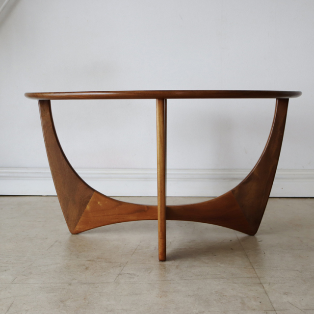 ジープラン（G-plan）アストロラウンド【ガラス】コーヒーテーブル