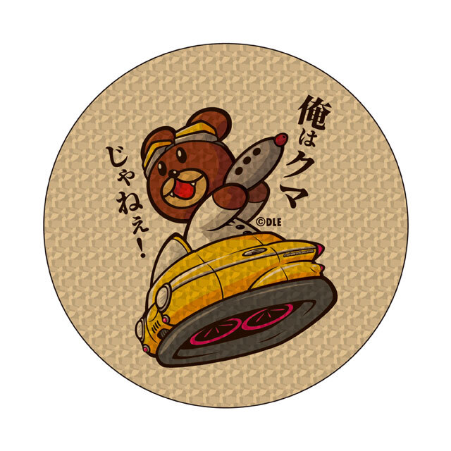 DLE SHOP：鷹の爪 コースター2枚入り レオナルド博士 ☆アニメ