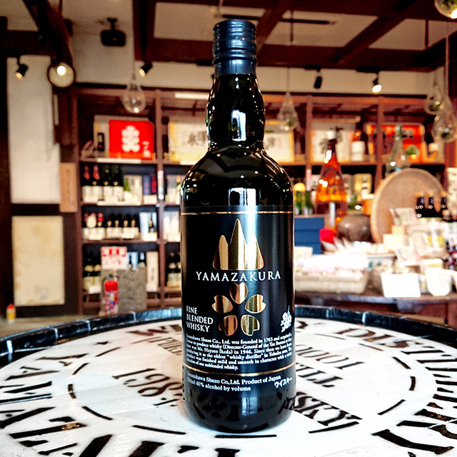 ブレンデッドウイスキー山桜 黒ラベル」の通販【宮城松島 むとう屋】