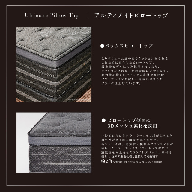 神宮前アルティメイトピロートップ シモンズビューティレスト神宮前