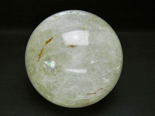 1.1Kgパワーストーン 天然石 シトリン水晶丸玉 90mm [T529-5771]