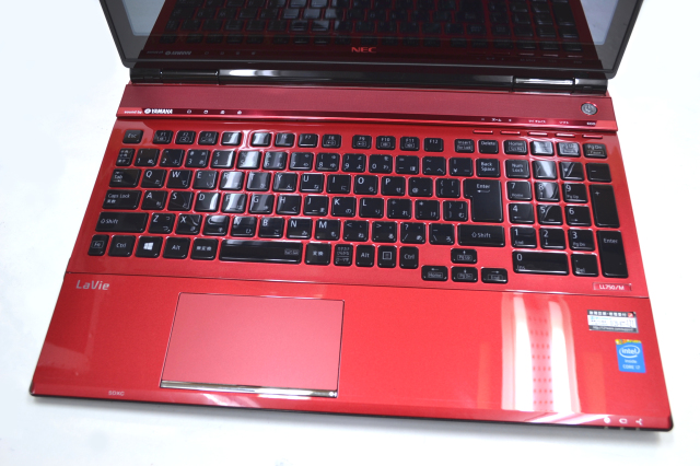 新品SSD512G タッチパネル 中古ノートパソコン NEC LaVie LL750/M