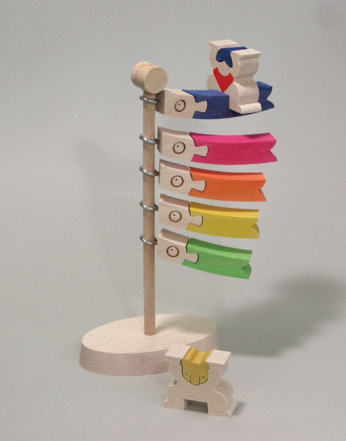 五月人形 遊プラン・小黒三郎 金時山の相撲大会 木のおもちゃHANA