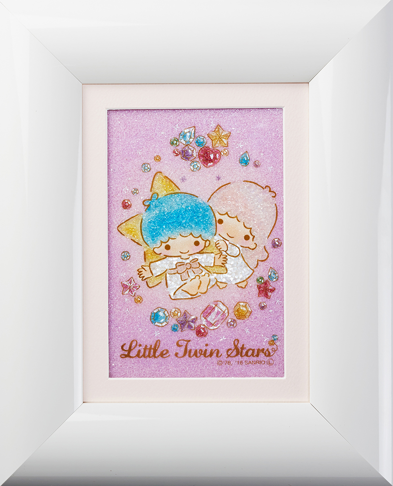 ジュエリー絵画『ビジュースターダスト』リトルツインスターズ キキララ