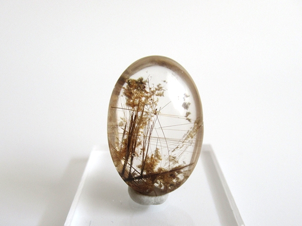 ガーデン ルチルクォーツ ルース 水晶 ポリッシュ ブラジル産 販売