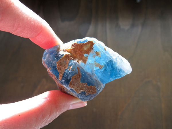 ブルーフローライト アフガニスタン産 原石 販売 天然石専門店/鬮石