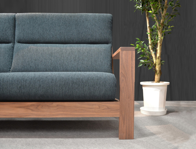 AIKA（アイカ）ハイバックソファ 2人掛け（幅160cm×奥行91cm×高さ