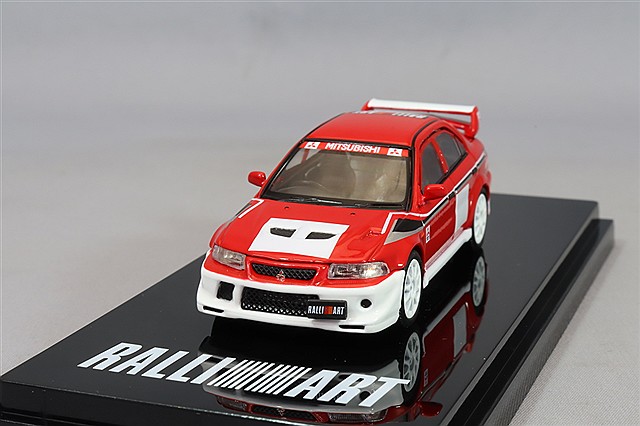 ホビージャパン 1/64 三菱 ランサー エボリューション X ラリーアート
