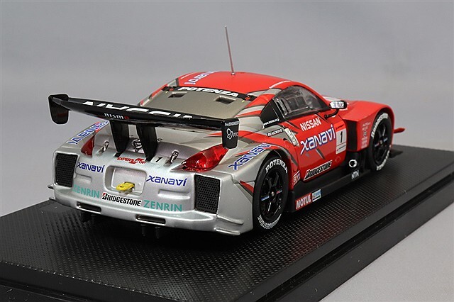 エブロ 1/43 ザナヴィ ニスモ Z 2005 スーパーGT GT500 #1 本山哲/R