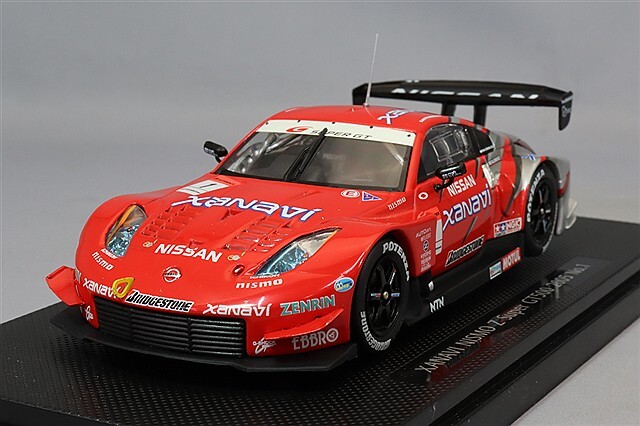 エブロ 1/43 ザナヴィ ニスモ Z 2005 スーパーGT GT500 #1 本山哲/R
