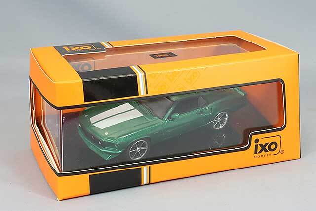 イクソ 1/43 フォード マスタング ファストバック 1969 メタリックグリーン