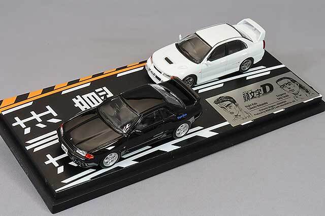 モデラーズ 1/64 頭文字D セットVol.18 中里毅 スカイラインGT-R(BNR32