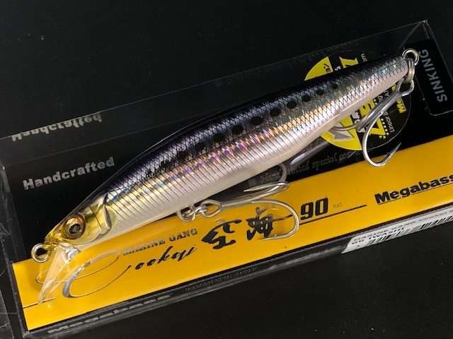 メガバス マリンギャング クーカイ90S 90mm/11g (空海90) 【シーバス