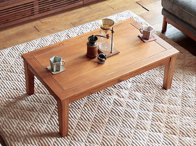 こたつテーブル Draw（ドロウ） 長方形タイプ｜北欧・ヴィンテージ