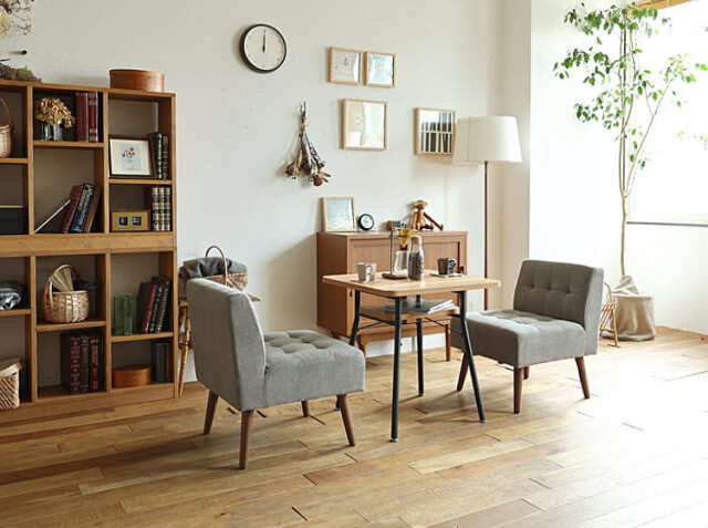 ダイニングテーブル幅65cm mild（ミルド）｜北欧・ヴィンテージ