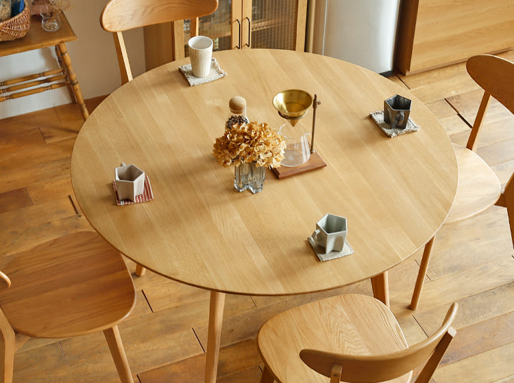 無垢材ダイニングテーブル | 北欧・ヴィンテージインテリア・家具通販