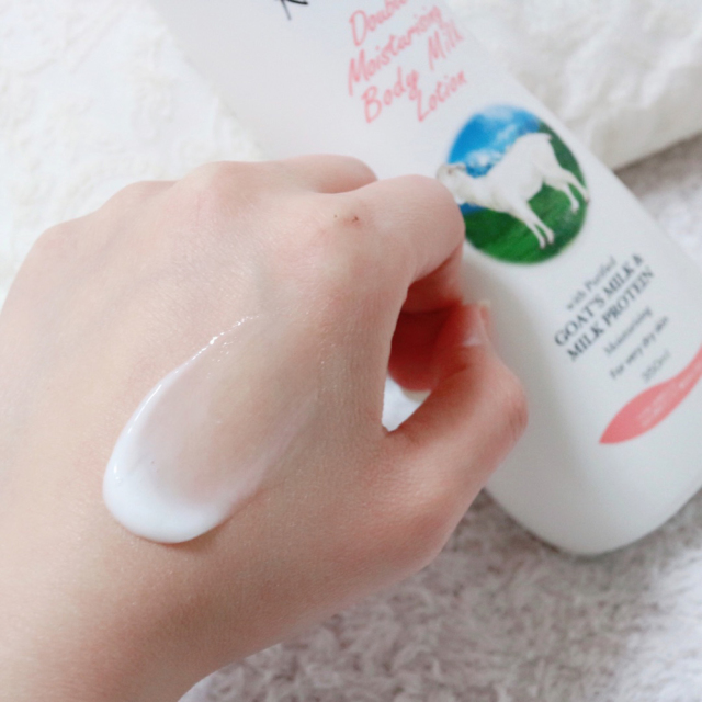 レイヴィーボディミルキーローションゴートミルク350ml｜Leivy