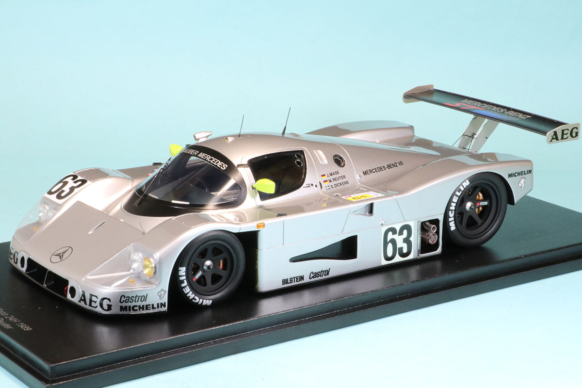 スパーク 1/18 ザウバー メルセデス C9 ルマン 1989 No.63 ウィナー