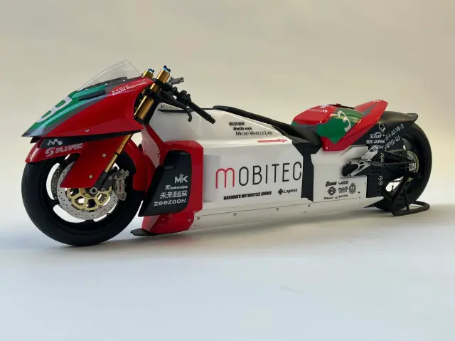 DETTe 1/12 3Dプリントキット モビテック EV-01Z EVバイク ボンネビル