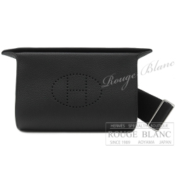 エルメス ヴィドポッシュ 黒 ブラック トゴ シルバー金具 【新品