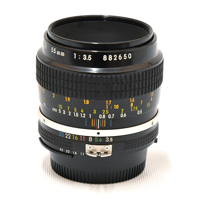 中古】ニコン レンズ Ai Micro NIKKOR 55mm F3.5【B】