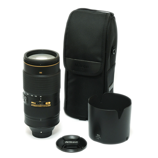 中古】ニコン レンズ AF-S 80-400mm F4.5-5.6G ED N VR【A】15日間保証
