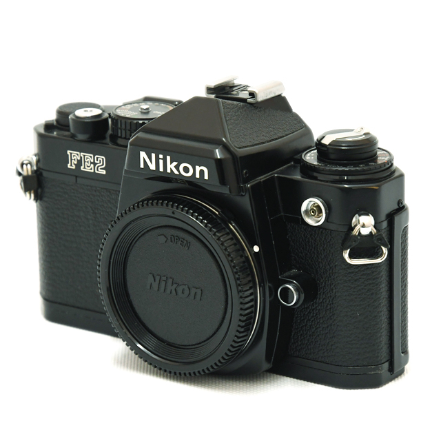 中古】フィルム一眼 ニコンFE2ブラック・データバックMF-16【AB】