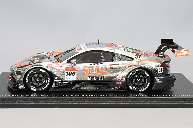 スパーク 1/43 スタンレー NSX-GT TEAM KUNIMITSU 2022 スーパーGT