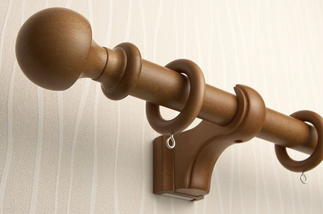 TOSO ウッディ28 | カット無料 カーテンレール シングル | TERITERI