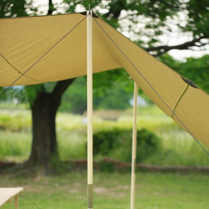 ウッドポール2300の通販｜【196】ひのき・木製キャンプ用品店