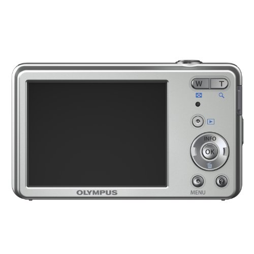 OLYMPUS Digital Camera VG-110 SLV 12.0MP wide angle 27mm 4x