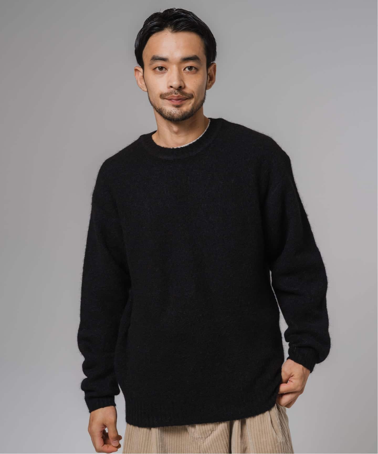 スリアルパカミックス クルーネックニット（ニット／セーター