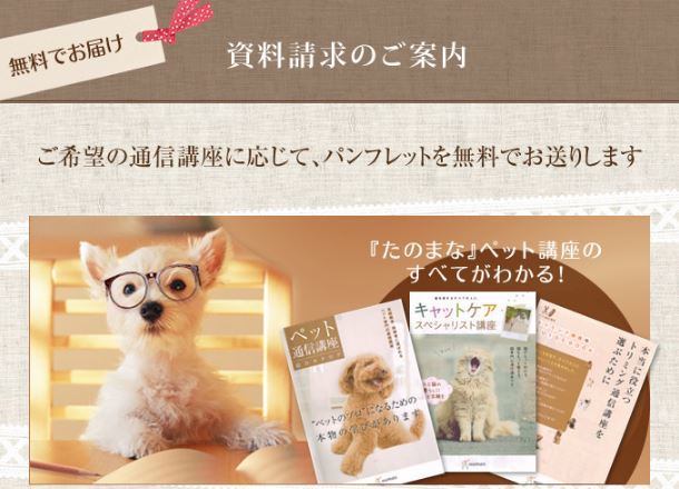 通信】ブリーダー講座 | ヒューマンアカデミー（通信） 通信講座*『た