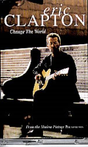 Eric Clapton Change The World US cassette single (291387)