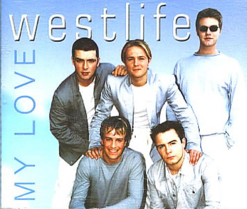 Westlife My Love Brazilian Promo CD single (CD5 / 5