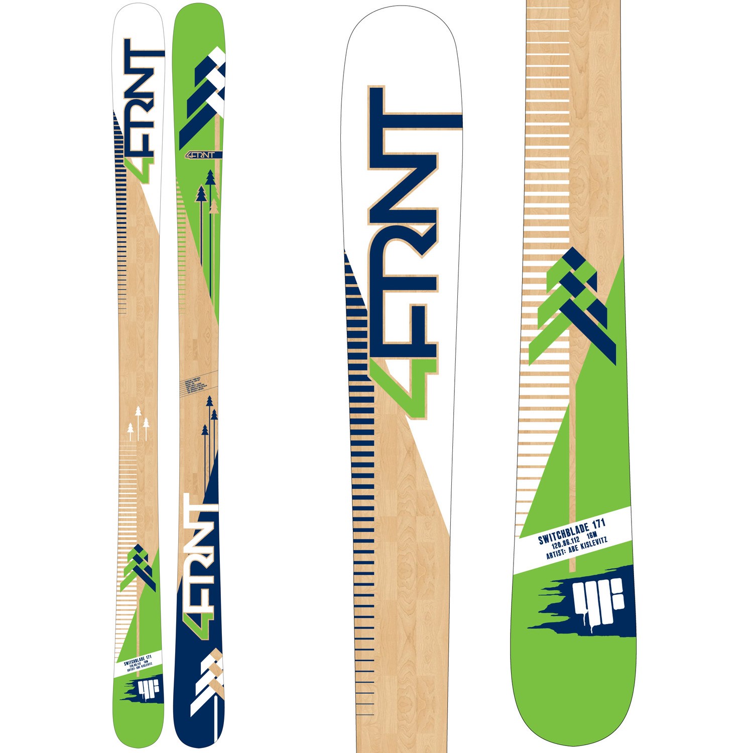 4FRNT Switchblade (2013) 4frnt ski switch blade 166cm ※ビン込