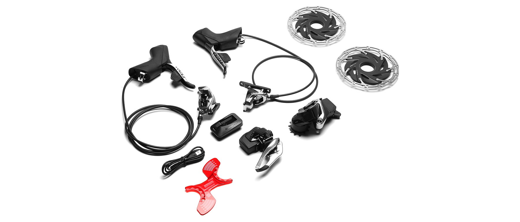 SRAM Red eTap AXS 2x12 HRD Groupset Excel Sports | Shop Online