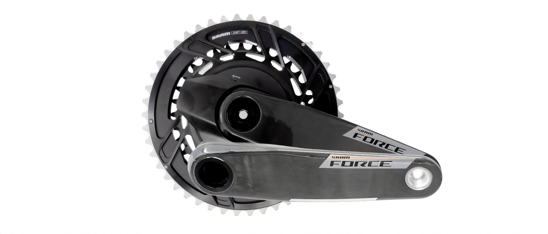 SRAM Force AXS E1 DUB Power Meter 12-Speed Crankset Excel Sports